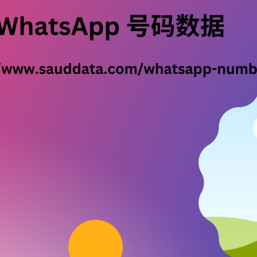 WhatsApp 号码数据